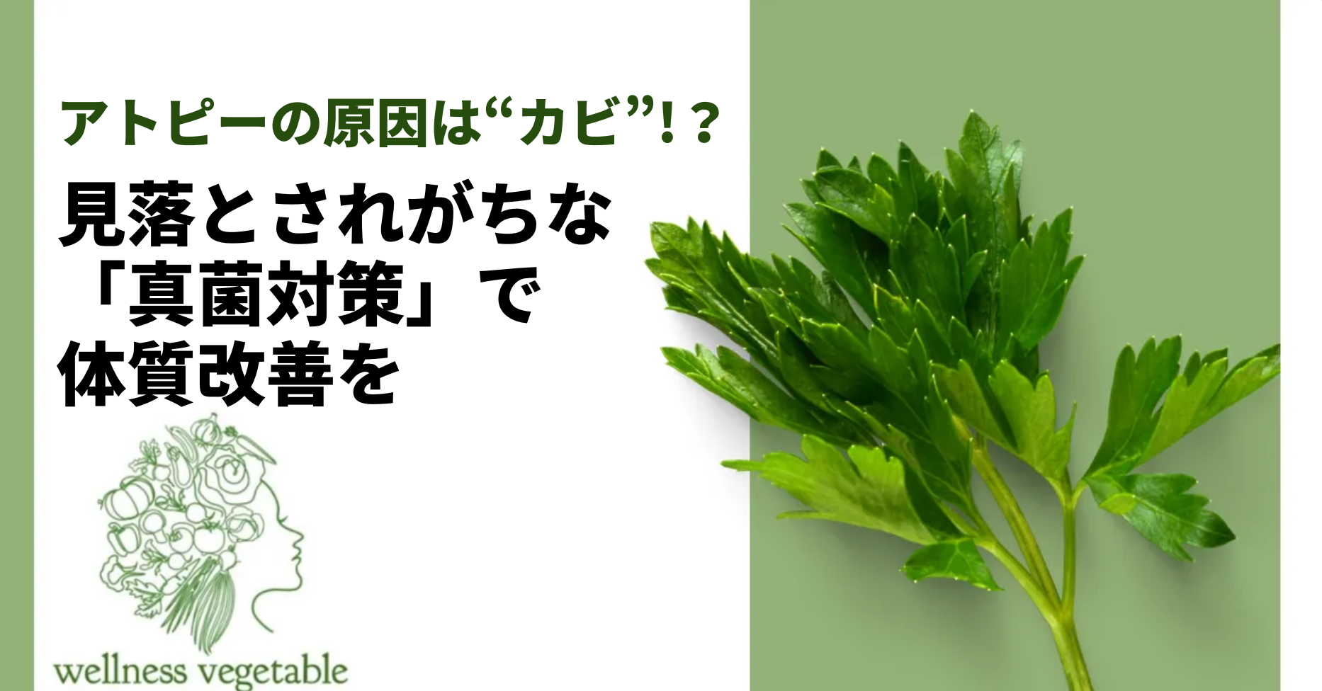 アトピーの原因は“カビ”!?見落とされがちな「真菌対策」で体質改善を